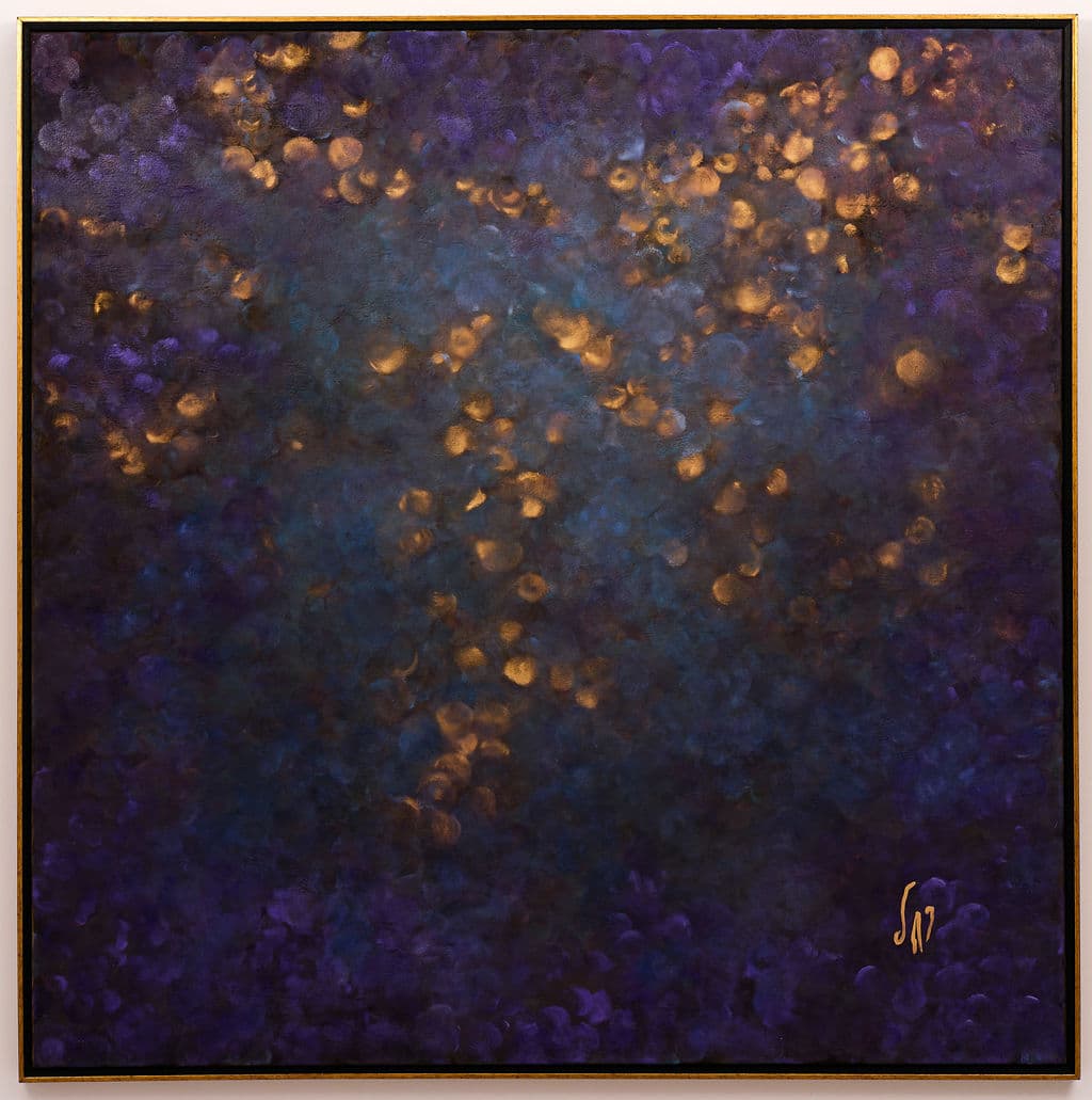 “Flight of Light”, painting by Martine Rachel Ovadia