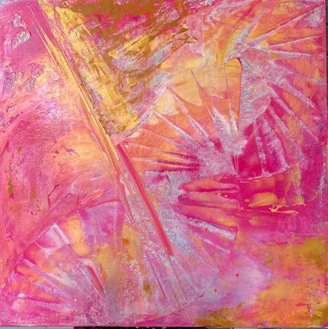 “Inspiration 2”, painting by Martine Rachel Ovadia