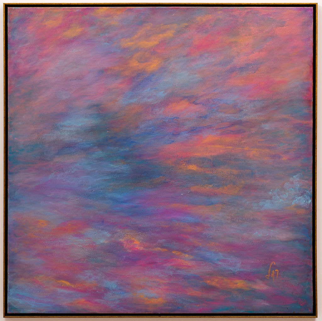 “Twilight”, painting by Martine Rachel Ovadia