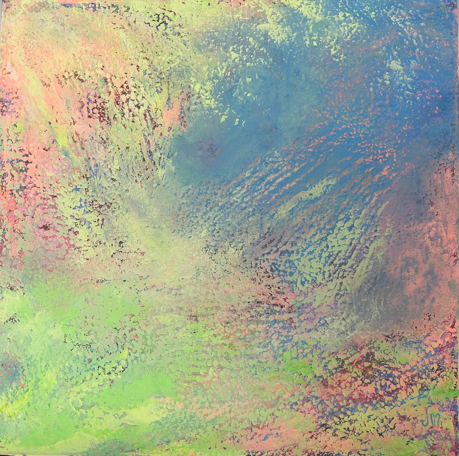 “Inspiration”, painting by Martine Rachel Ovadia