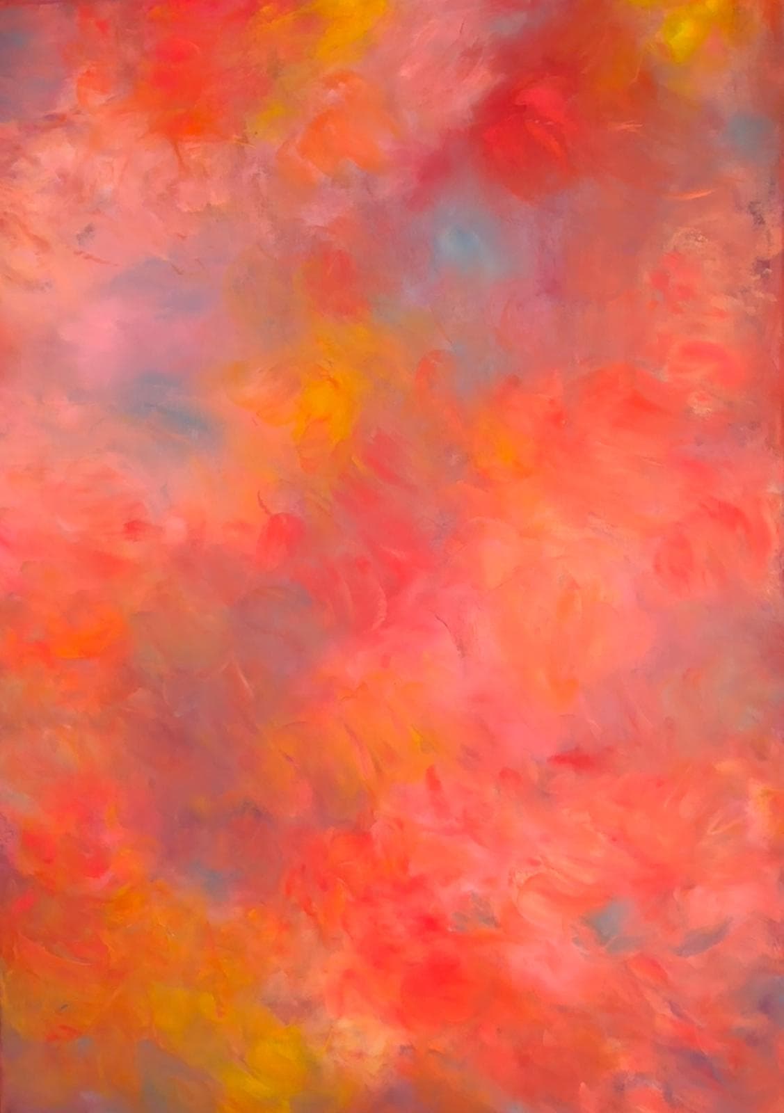 “Parfum d'été 4”, painting by Martine Rachel Ovadia